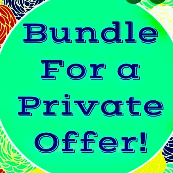 Make a bundle and I’ll send an offer!